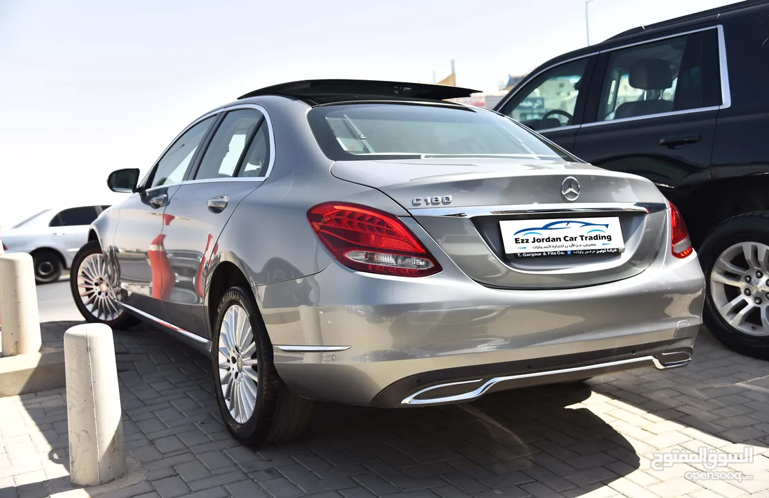 مرسيدس سي كلاس 180 بحالة الوكالة Mercedes C180 2015