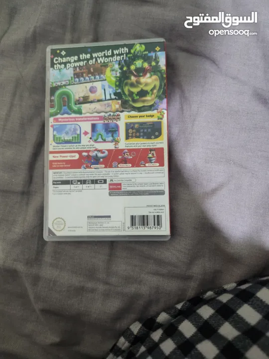 لعبة نينتندو سويتش super Mario Wonderنينتندو سويتش مع كينترولار