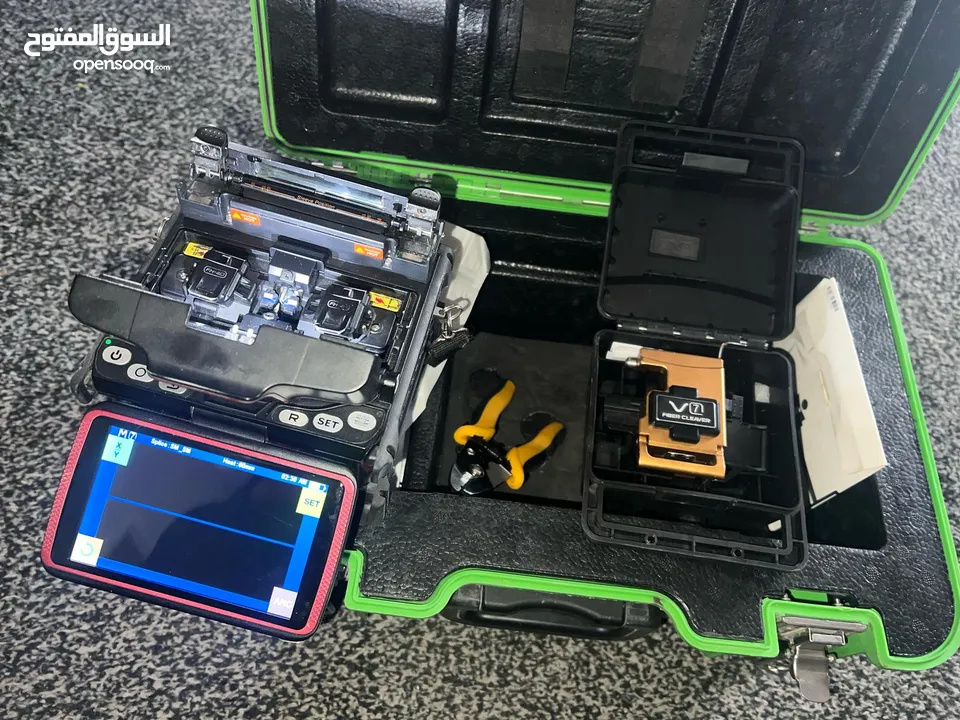 ماكينه لحام فايبر   ماكينه لحام فايبر m7 ماكينه لحام فايبر +fujikura s41