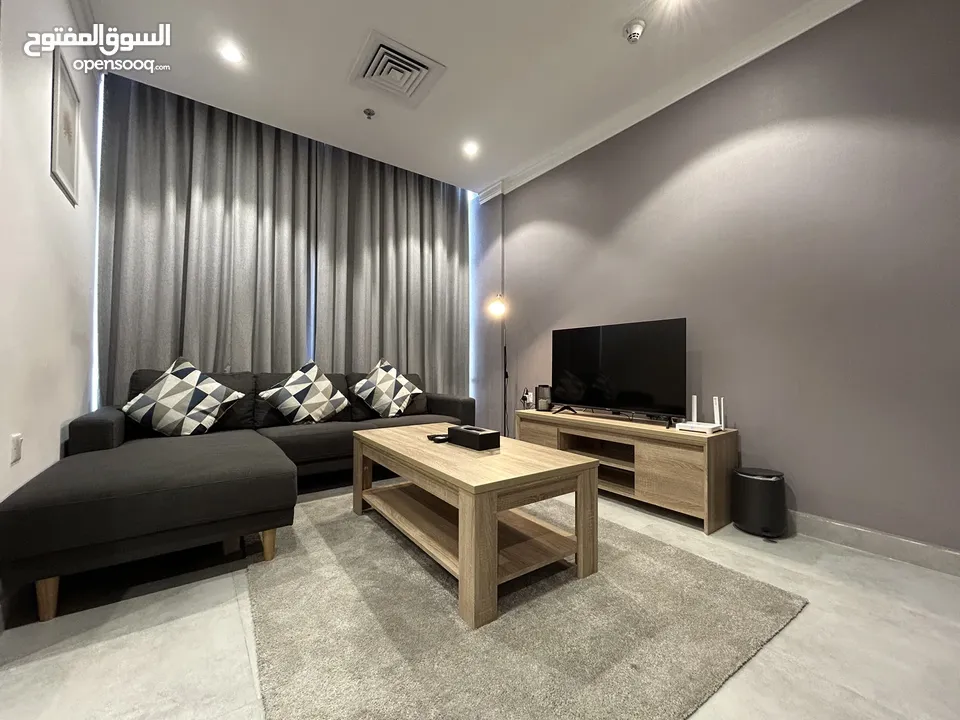 apartment for rent in salmiya one bed furnished