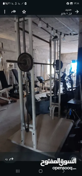 ابو حازم للاجهزه الرياضيه للبيوت والنوادي الرياضية مستعمل بحاله ممتازه وسعر ممتاز