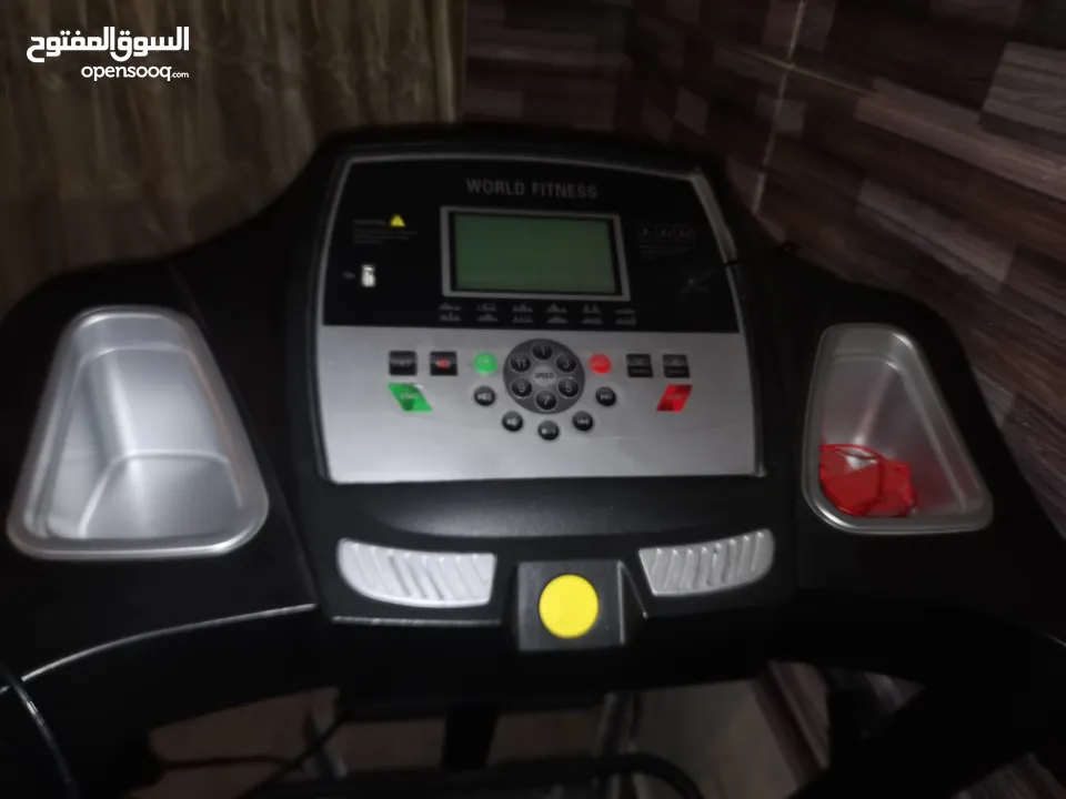 جهاز تريدميل world fitness  مستعمل للبيع