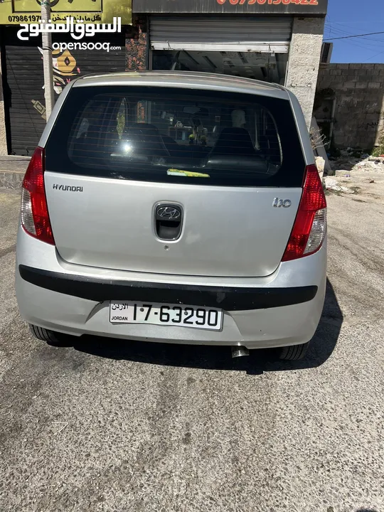 هيونداي i10 2009 قطارة بنزين لقطه وبسعر مغري جدا