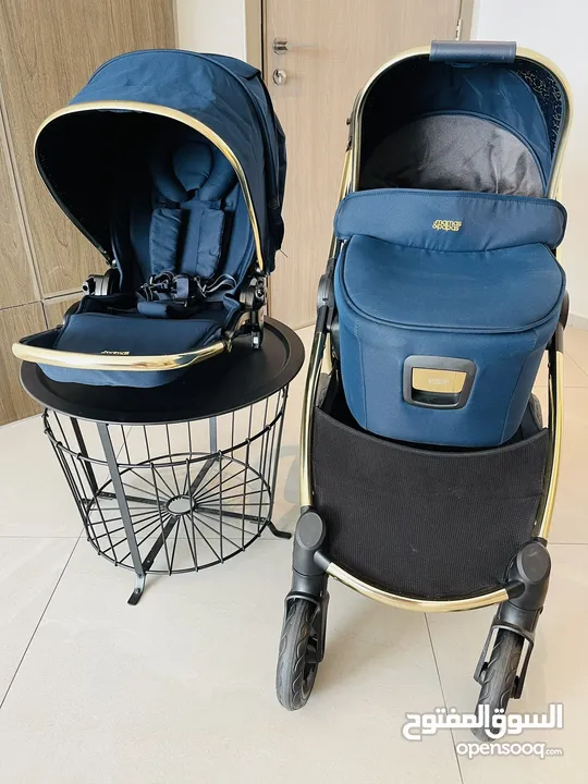 Stroller Full Set Midnight Blue Color