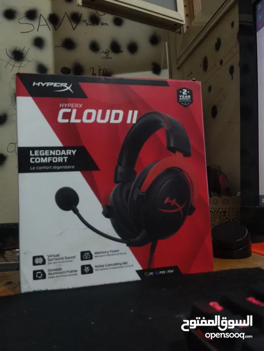 Hyper x cloud 2 open box Headset for sale