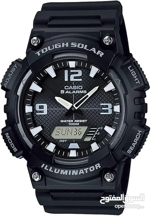 ساعة كاسيو اصليه جديده مميزه عقارب ودجتال Casio Watch