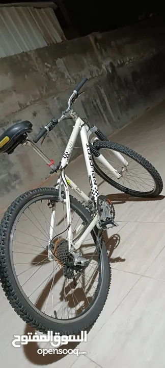 بسكليت Peugeot cadet الأصلي فريم ألمنيوم Shimano كيت كامل جنط 26" للبيع