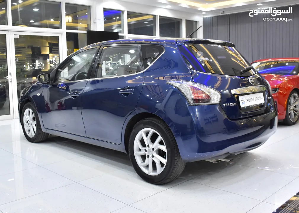 Nissan Tiida 1.8 SV ( 2016 Model ) in Blue Color GCC Specs