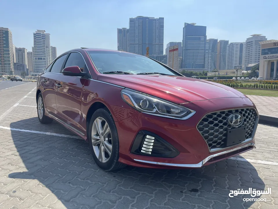 2018 HYUNDAI SONATA SPORT - Canadian Custom Papers - وارد كندا اوراق جمارك