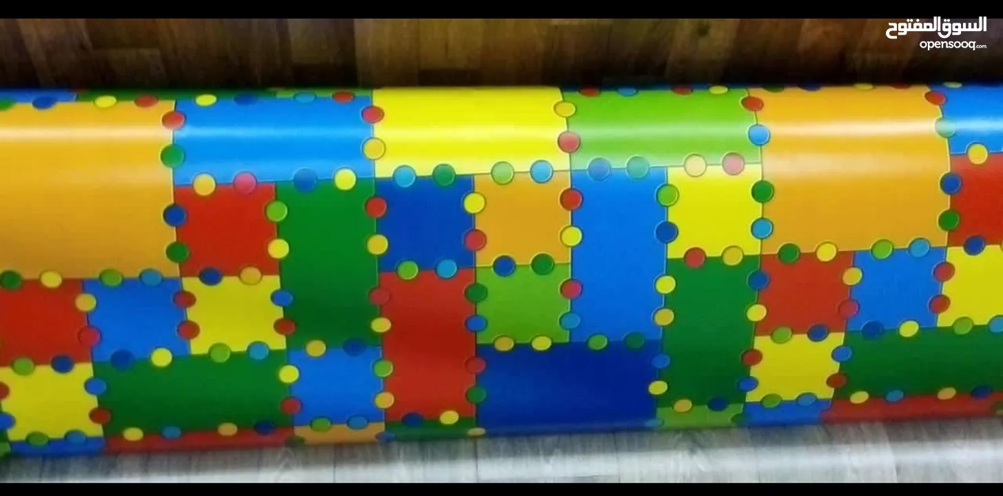 ارضيات باركيه جلد pvc رسمات أطفال  للحضانات ورياض الأطفال