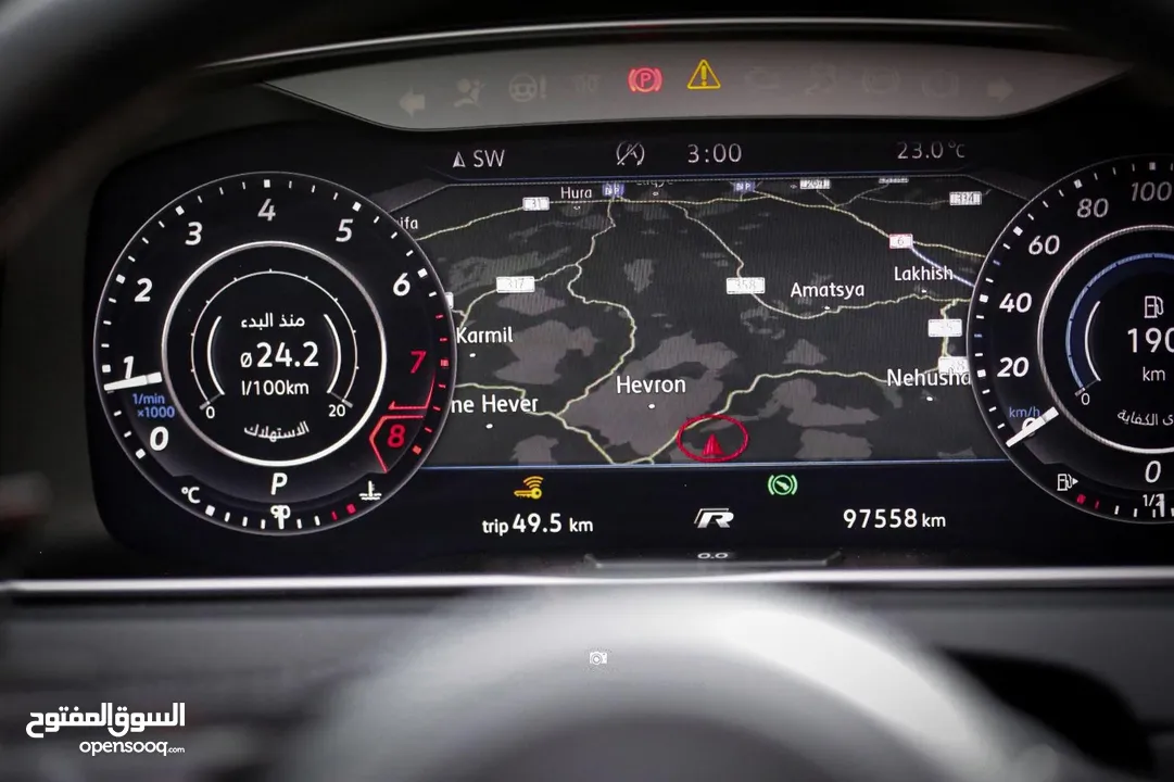 Golf R 4X4 ستيج 2 معدلي 2021  تحكم إستبرق درم معدل   اكبر شاشة مزقان تحكم لمس