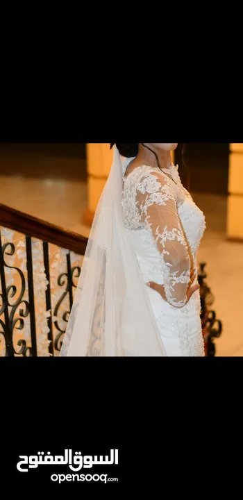 فستان زفاف استخدام شخصي ساعتين فقط
