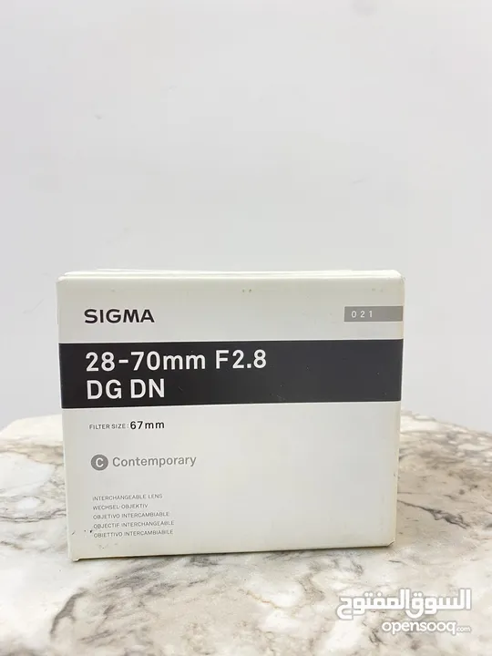 عدسة sigma للسوني 28-70 DN  DG