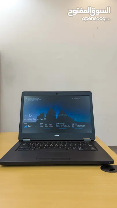 لابتوب ديل Dell Latitude E5470 جيل الخامس رم 8 جيجا هارد 256 SSD مقاس 14 HD شاحن اصلي