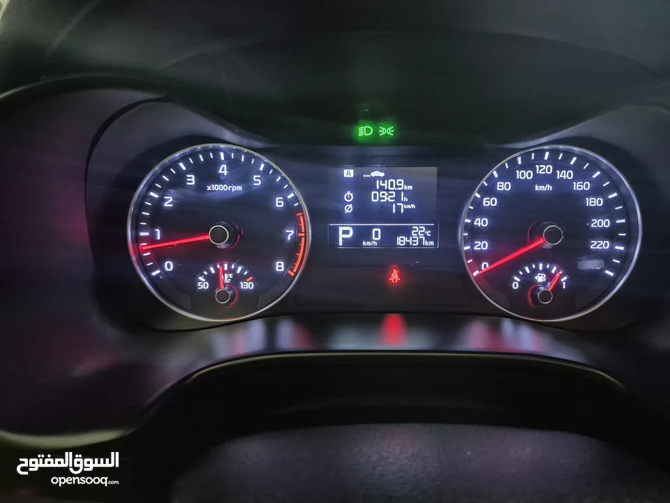 كيا سيراتو 2021 دهان الشركة الأصلي السيارة بحالة الشركة داخلية بوضع ممتاز جدا