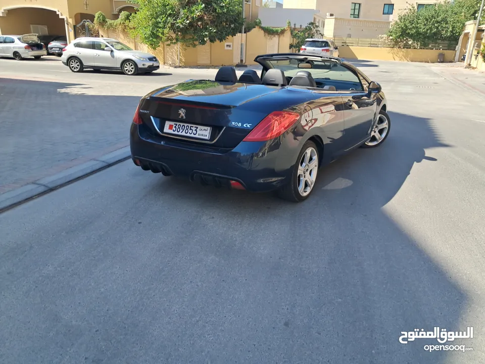 Peugeot 308cc Convertible Low Mileage Like New