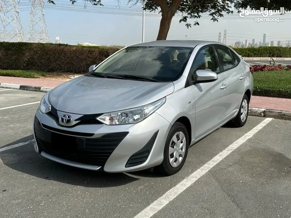 2019 Toyota Yaris 1.5L, GCC, 100% accident free with 3 keys and new Tires