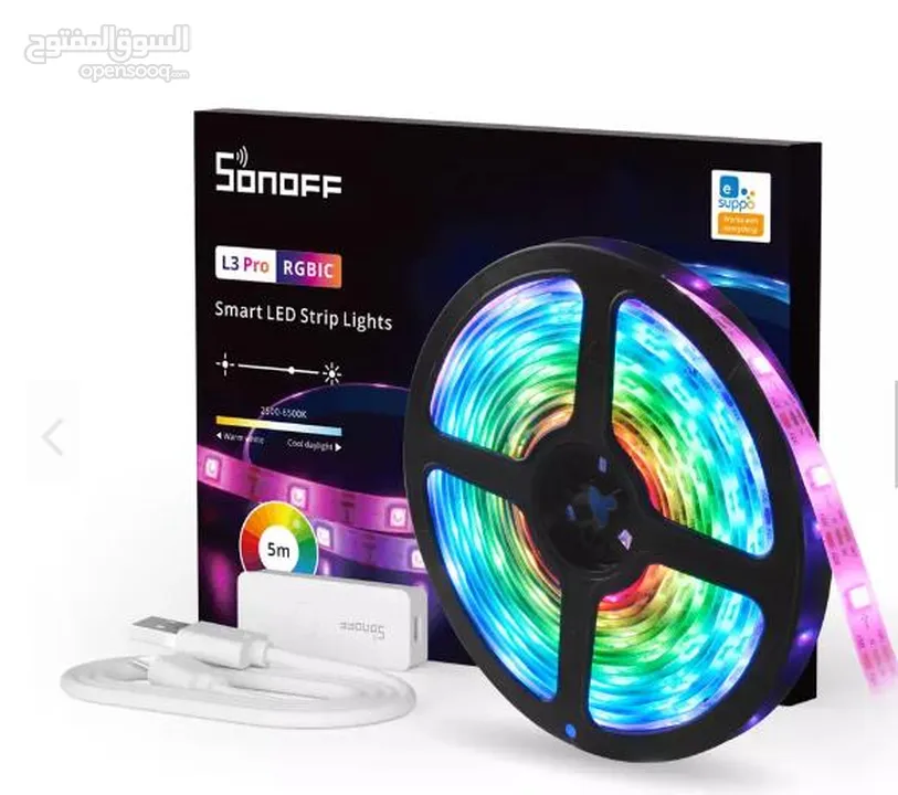 مصباح إضاءة ذكي سونوف يعمل مع اليكسا جوجل هوم SONOFF Wi-Fi Smart Led Bulb ALEXA GOOGLE