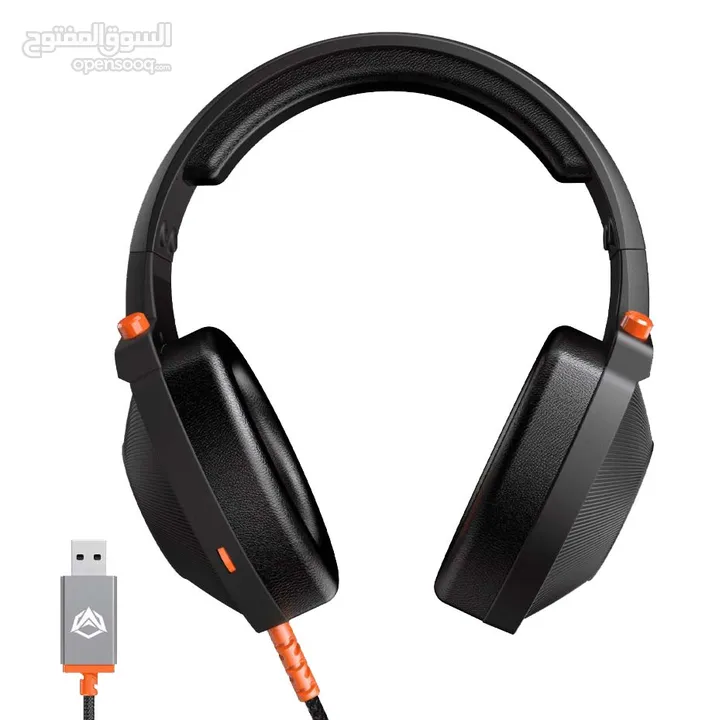 Meetion HP012 RGB 7.1 Virtual Surround Sound Gaming Headset USB سماعات جينمغ العاب