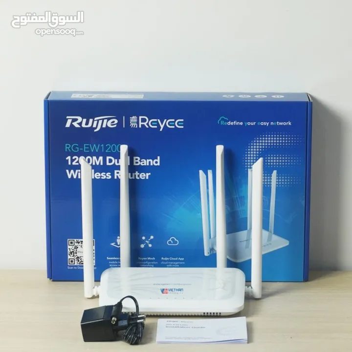راوتر نوع RUIJIE  موديل RG-EW1200   1200M Dual-band Wireless Router