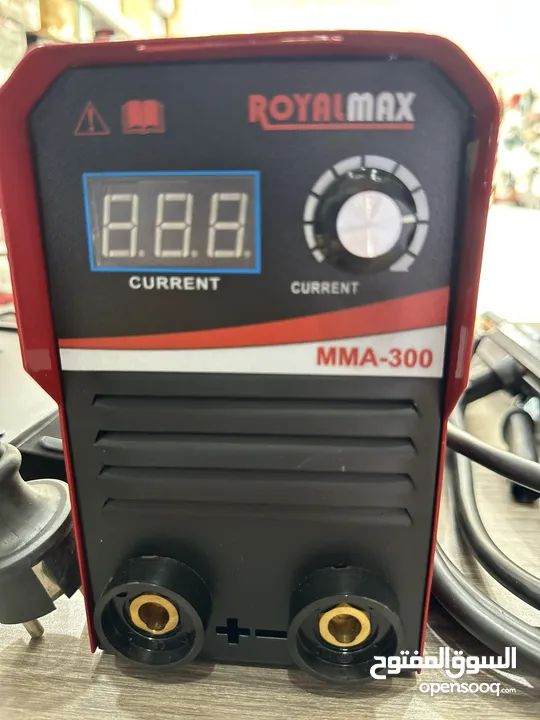 مكينة لحام الحديد من شركة ROYAL MAX حجم MMA-300
