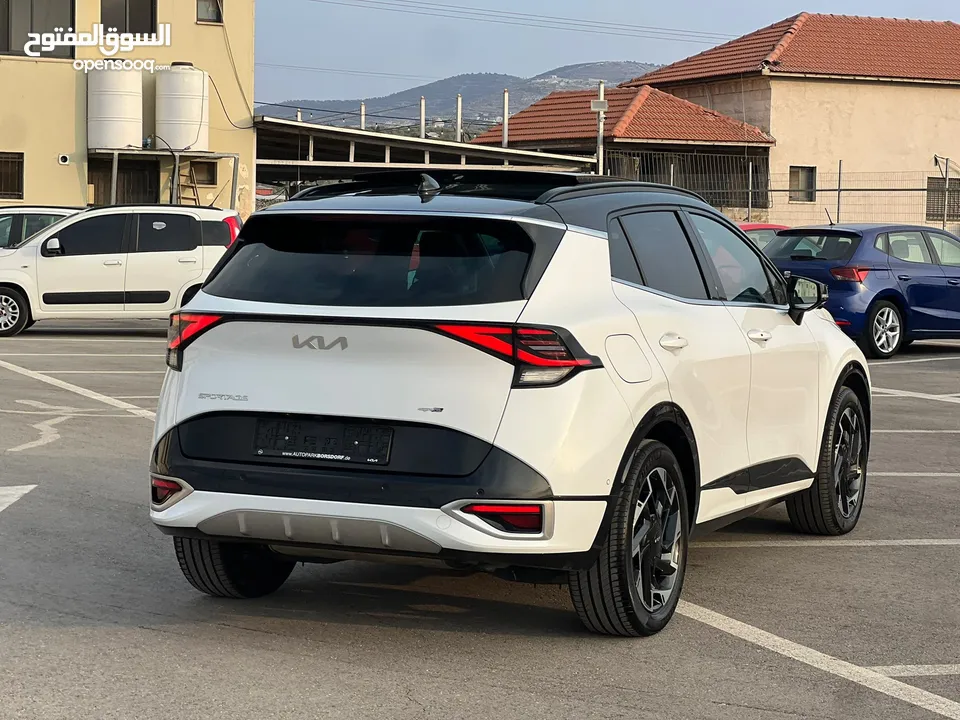 كايا سبورتاج  GT-Line Plug In /2022  فل الفل فتحة سقف بانوراما  فل مسكر  Plug In 4x4 -  271Hp