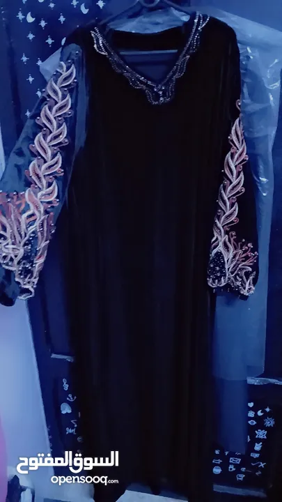 عباية شتوية مخمل