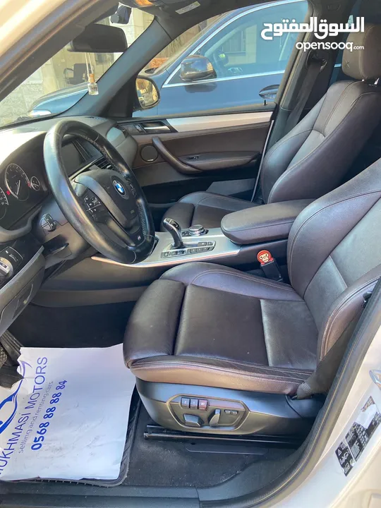 Bmw x3  M ‎مطور 2000 توين تيربو 245 حصان  ‎مديل 2016 ترخيص 2015 ‎السيارة فل الفل