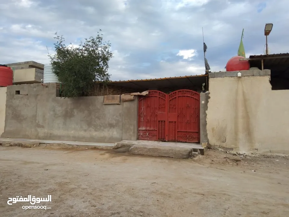بيت تجاوز في منطقة الامن الداخلي حي الشرطه