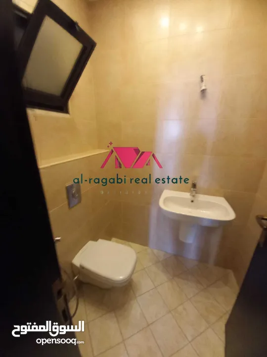 شقة * للايجار * ارضية * دابوق * مع حديقة