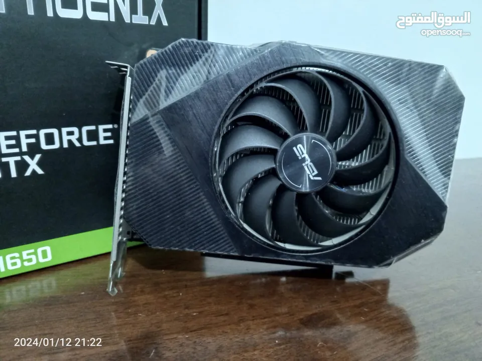 كرت شاشه مستعمل GTX1650 ASUS