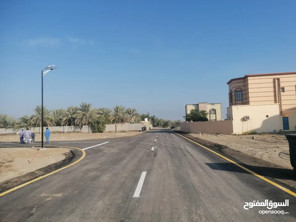 مخطط الدانه 3 - فرصه مميزه للبناء في ولايه مصنعه الشعيبه موقع مميز مع توفر الشوارع والانارات