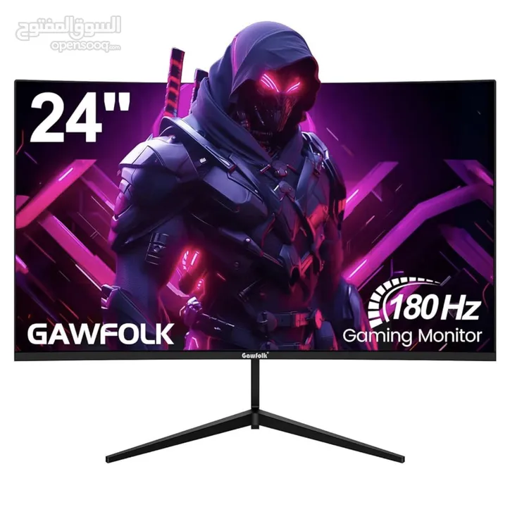 شاشه قيمنق 165hz مستعمله اسبوع