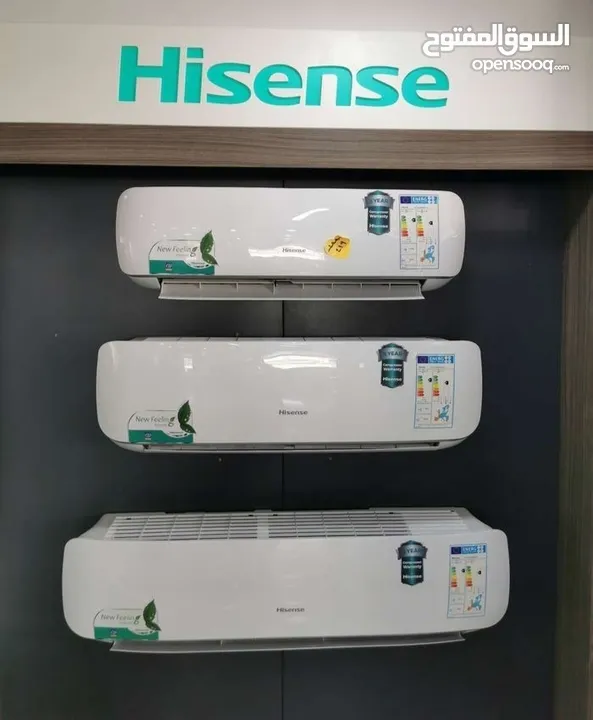ارخص الأسعار بالمملكه وخدمه التوصيل والتركيب علينا  Meling... Hisense  .. Gree