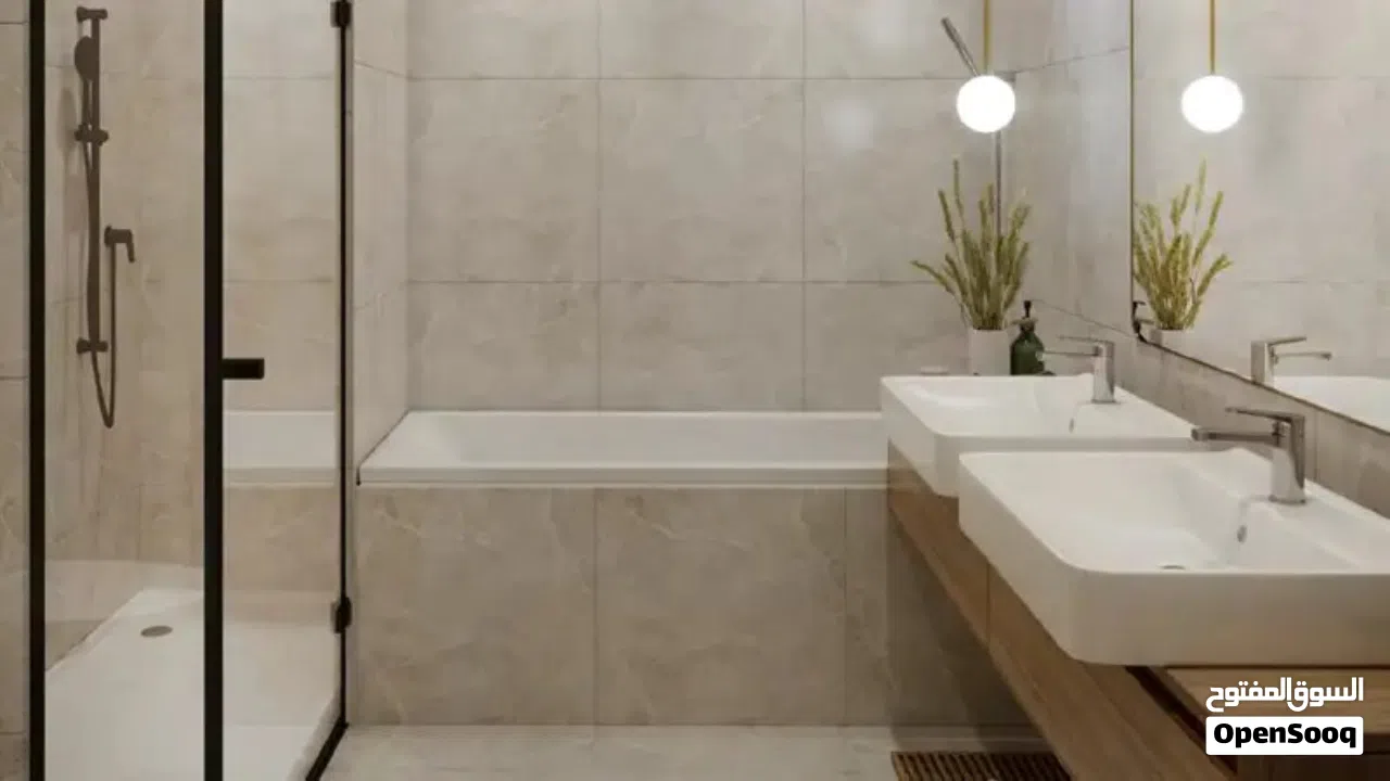 شقه غرفه في مشروع perla 3 جزيره ياس اطلاله مميزه نظام تقسيط استلام قريب