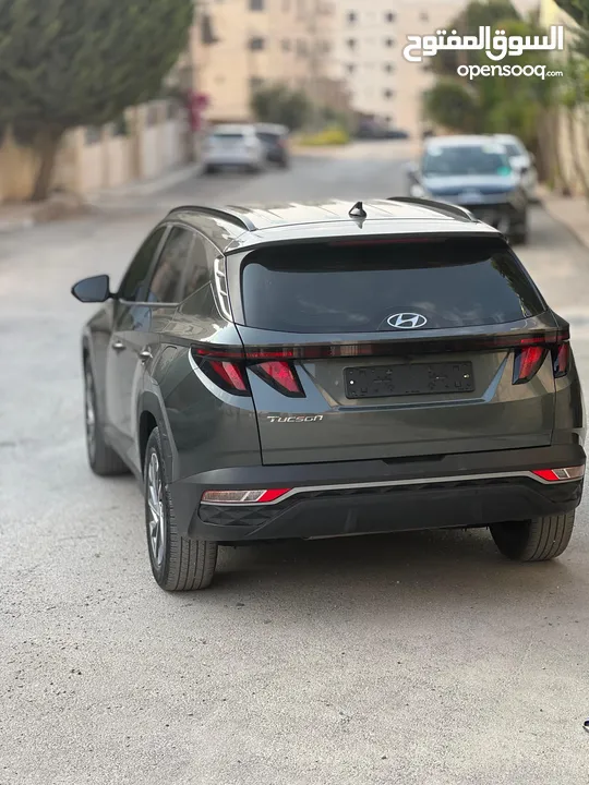 هونداي توسان هايبرد 2023 فل اضافات بدون فتحة فحص نخب