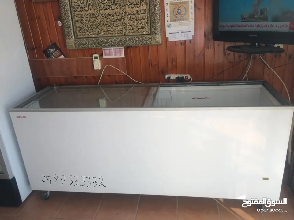 فريزر بوضع ممتاز جدا