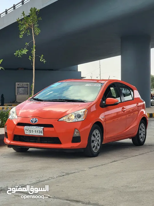 تويوتا بريوس سي هايبردTOYOTA PRIUS C HYBRID 2013 وارد جديد بمعنى الكلمة لسى وصلت