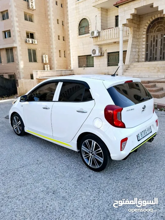 كيا مورنينج 2020 GT line فل الفل دهان الشركة