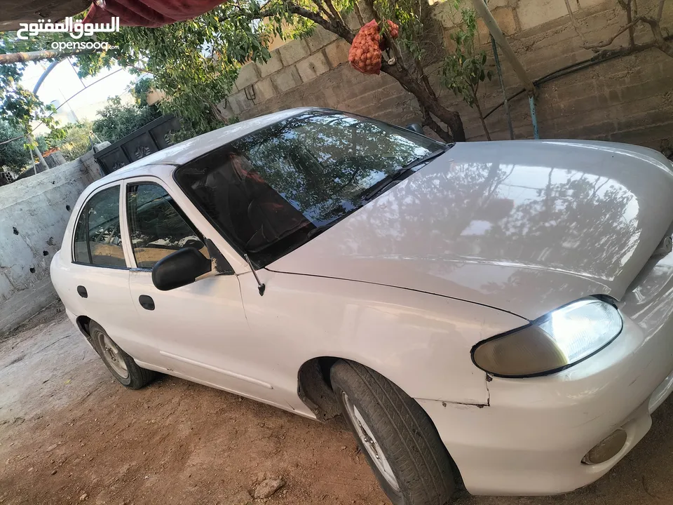 سياره اكسنت بصلاه على النبي موديل97 للبيع