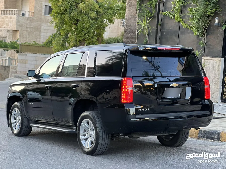 شيفروليه تاهو موديل 2020 فحص كامل وارد وصيانة الشركة بحالة الوكالة لون اسود فُل ابوشن ما عدا الفتحة