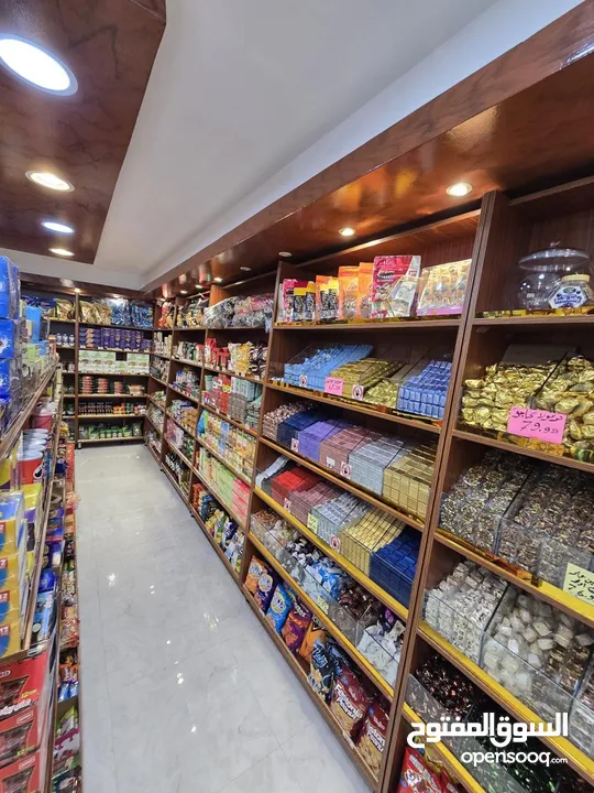 سوبر ماركت جاهز للبيع بسبب السفر