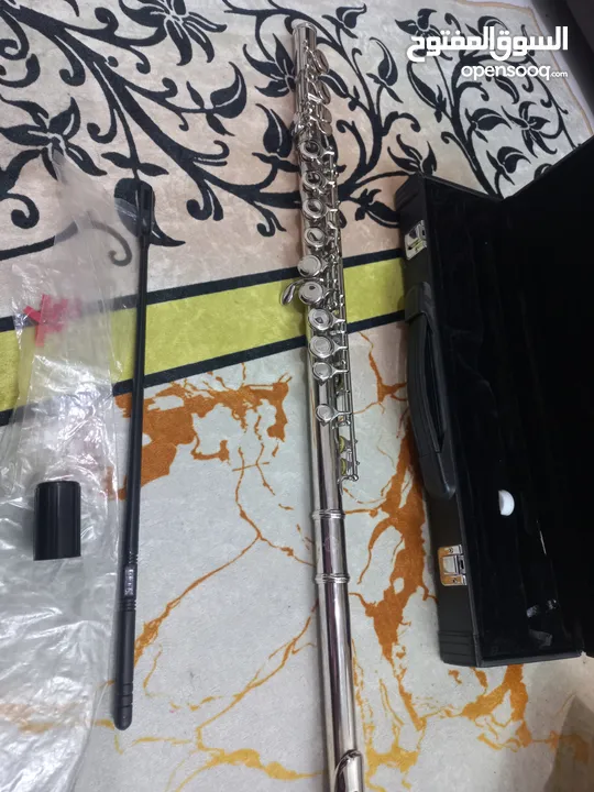 ناي أصلي معدن بروفيشينال ماركة سوزوكي -   Professional Flute used slightly brand Suzuki - for  and
