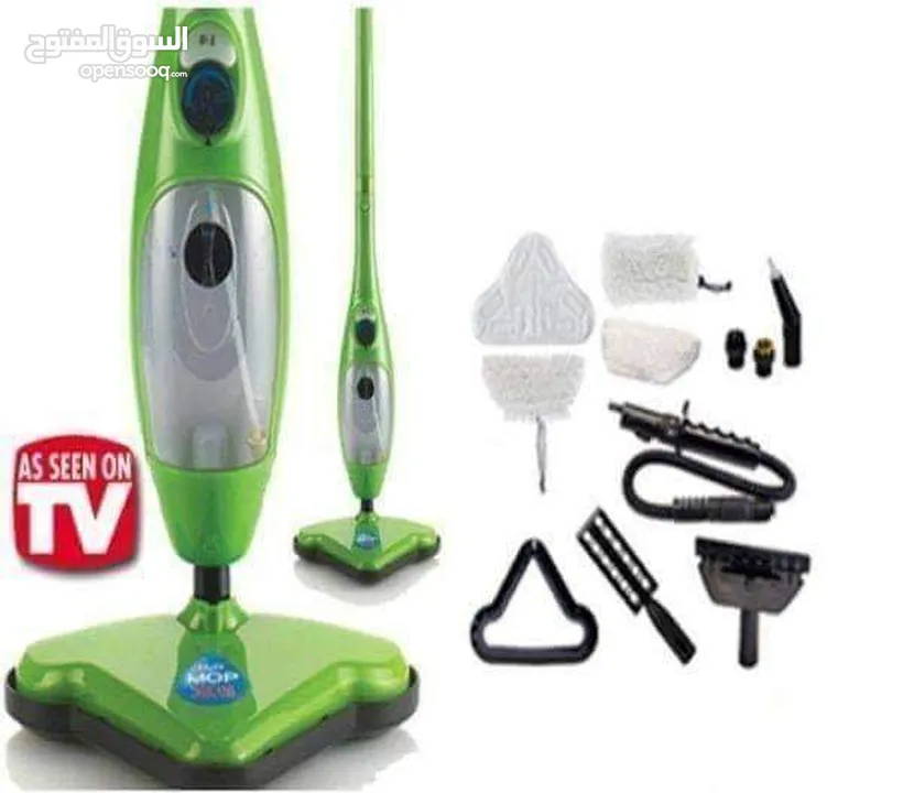 ممسحه التنظيف و التعقيم بالبخار مكنسة اكس 5 قطع  steam mop X5 اله التنظيف بالبخار ممسحة