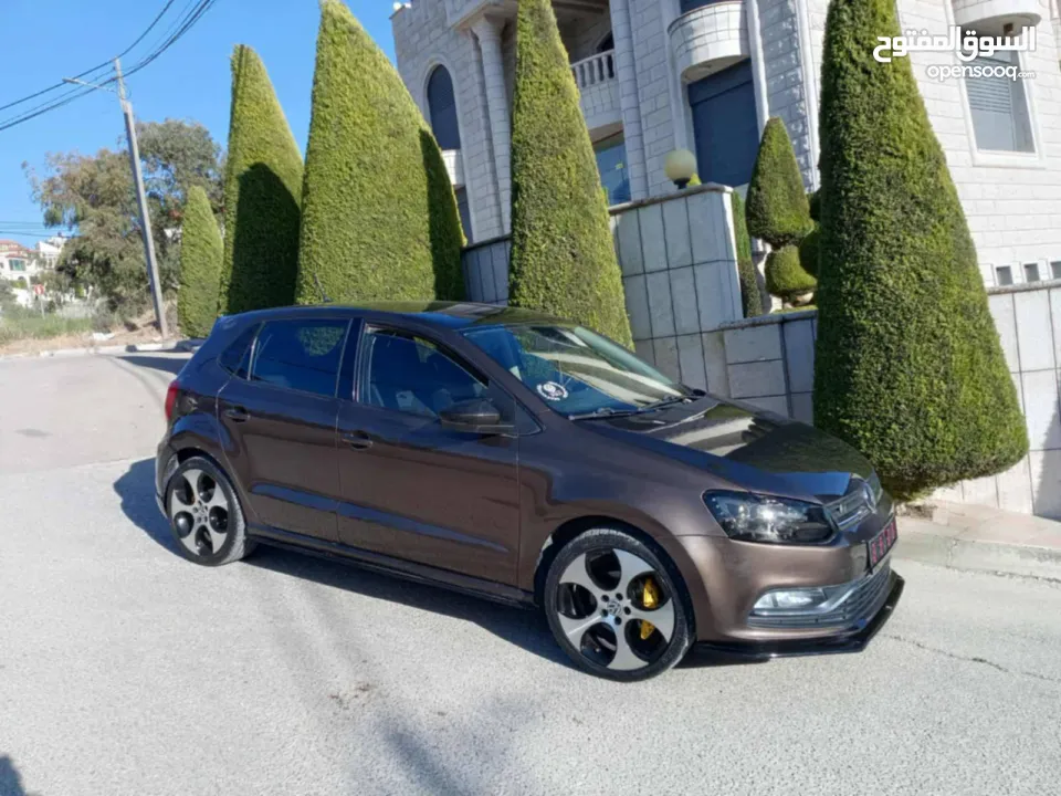 موجود بولو موديل 2015 ترخيص 14 قير عادي ماتور 1200 تيربو