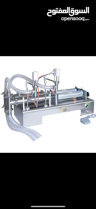 ماكينة تعبئة سوائل نصف اوتوماتيك