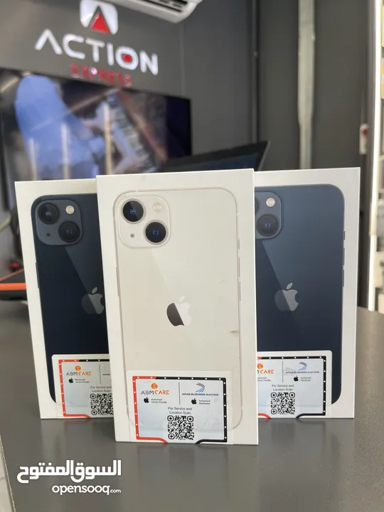Iphone 13 128gb middle east new warrenty 3 ايفون 13 128جيجا جديد شرق اوسط كفاله 3 سنوات year