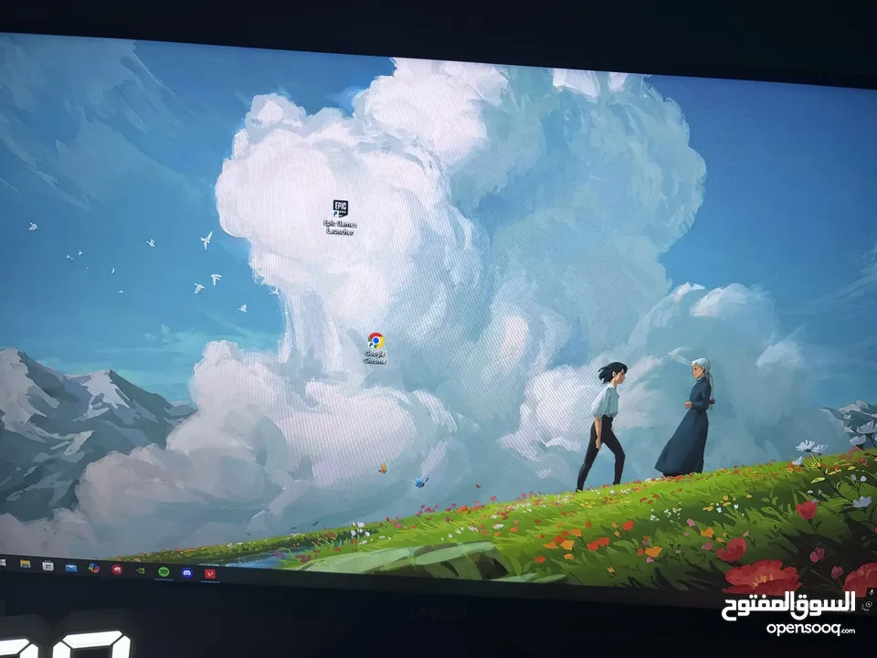 بيسي بحالة الوكالة gaming pc للدراسة واللعب بسعر لقطة