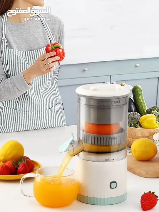 Citrus. Juice عصارة فواكه كهربائية لاسلكية محمولة  متعددة الوظائف هلة الاستخدام من ممي