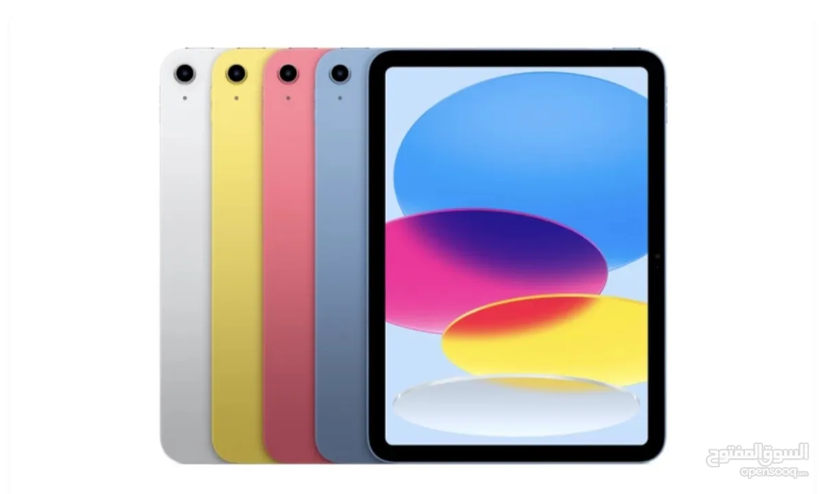 APPLE IPAD 10 64 g ابل ايباد 10 الجيل العاشر 64 جيجا  كفاله ابل سنه  واكشن إكسبرس سنيتن